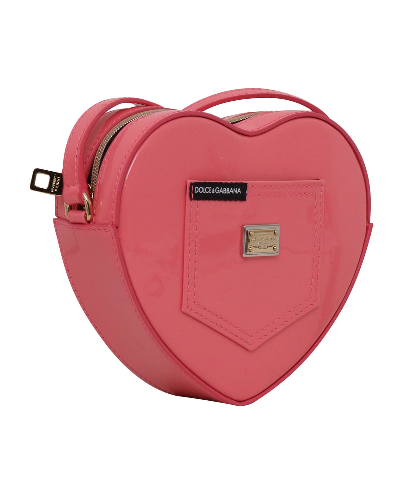 Dolce & Gabbana Heart Shaped Bag - FUCHSIA