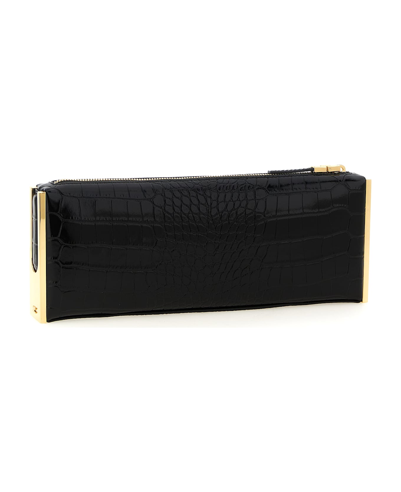 Elisabetta Franchi 
baguette
 Clutch - Black  