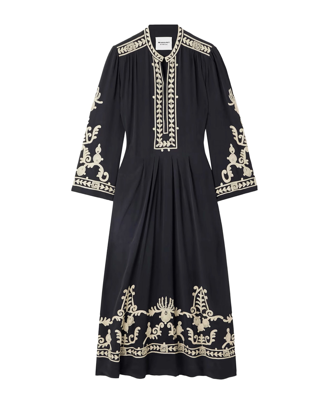 Marant Étoile Feliana Viscose Long Dress - Black