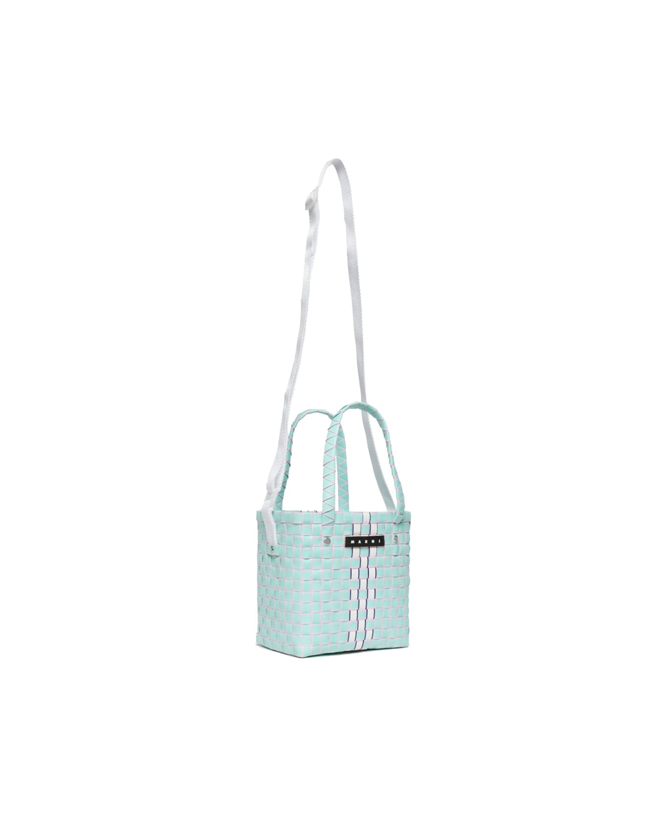 Marni Bucket Bag With Shoulder Strap - BABY BLUE