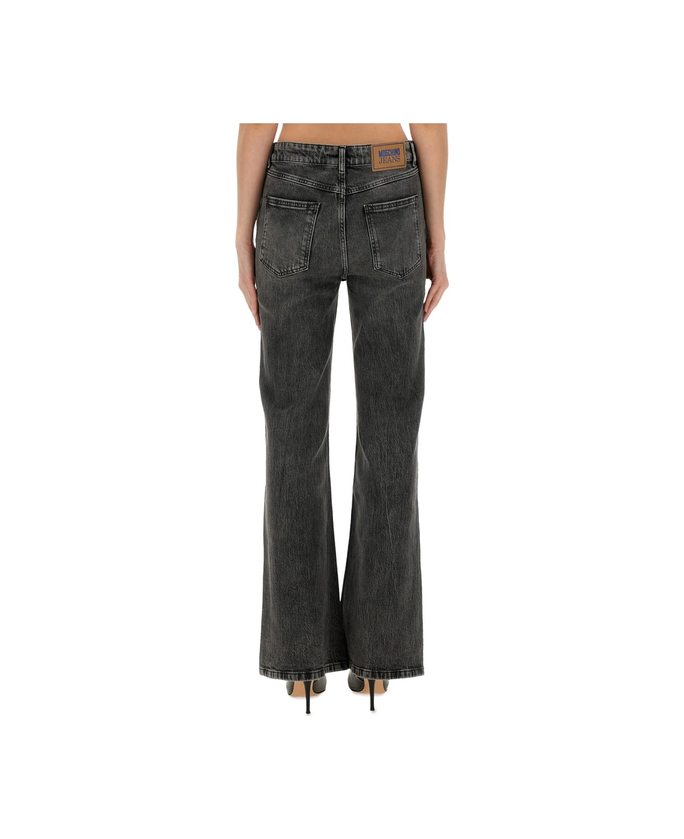 M05CH1N0 Jeans Jeans In Denim - GREY