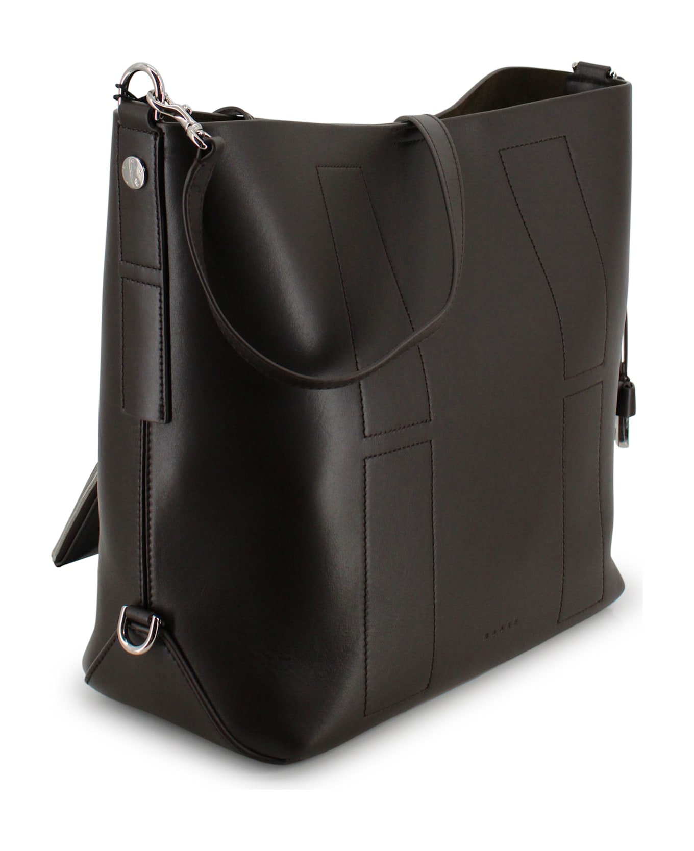 Hogan Women
s Hobo Bag - Dark Brown