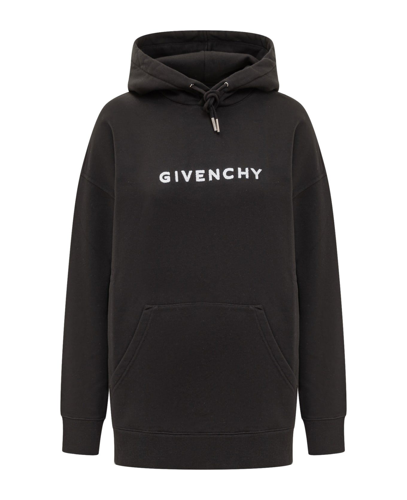 Givenchy Teddy Logo Hoodie - black フリース