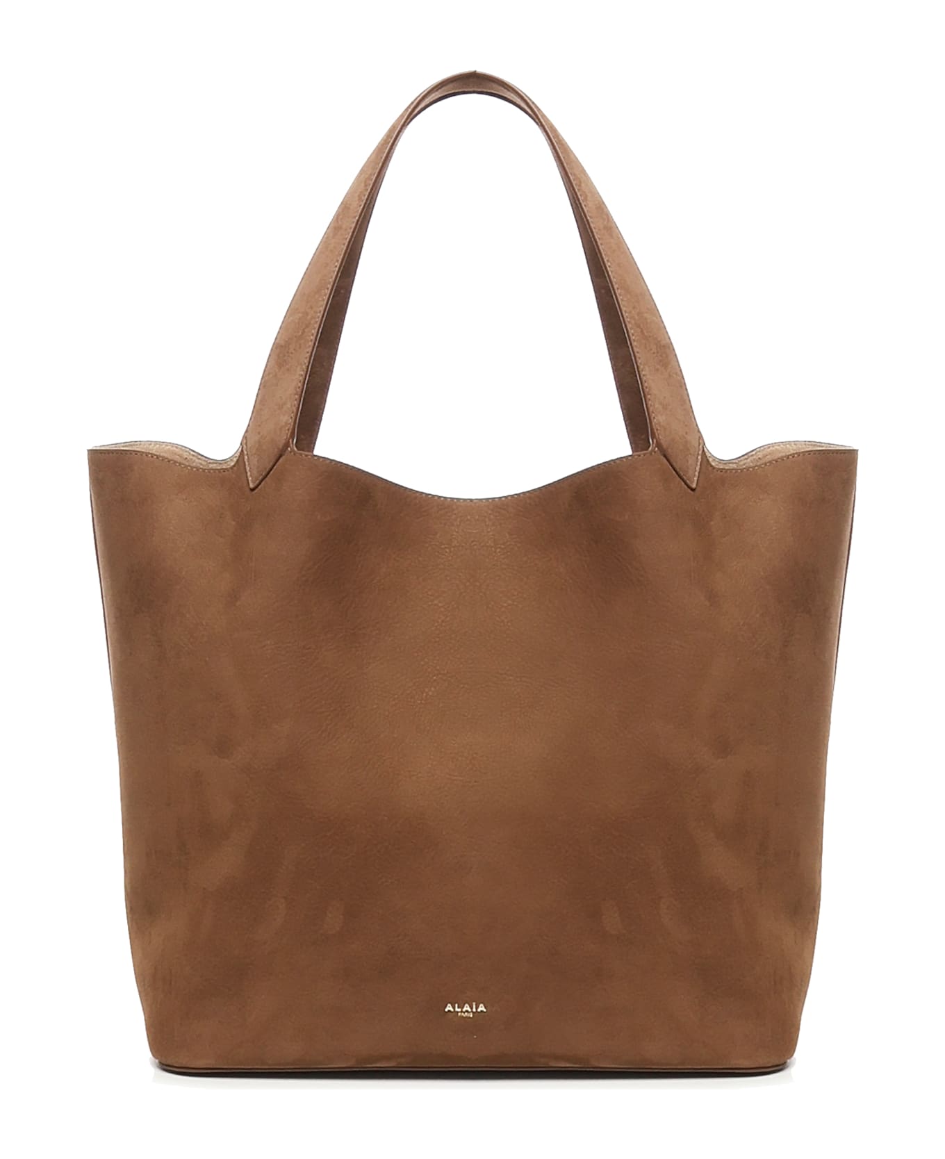 Alaia Le Cabas Nubuck Bag - Brown