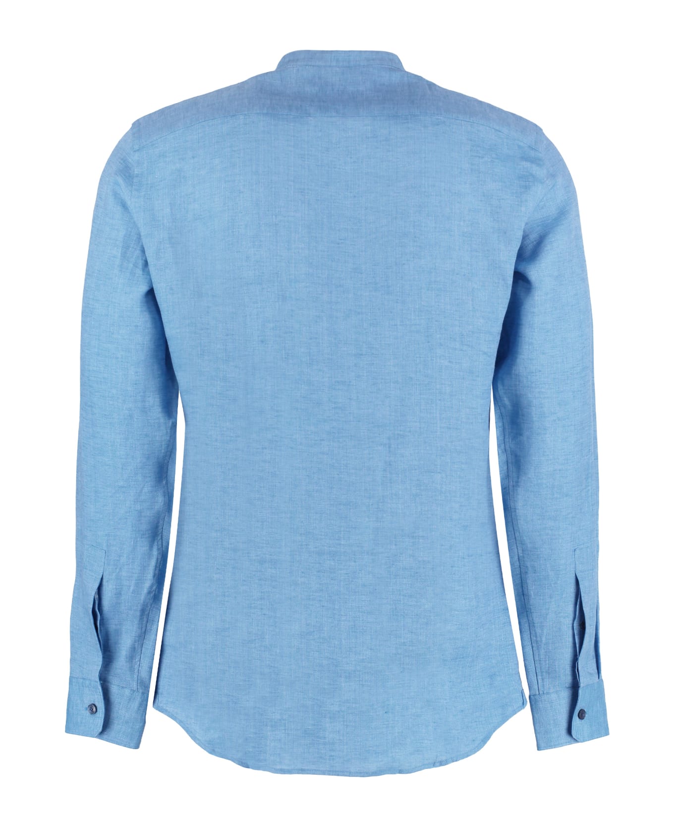 Z Zegna Linen Shirt - Light Blue シャツ