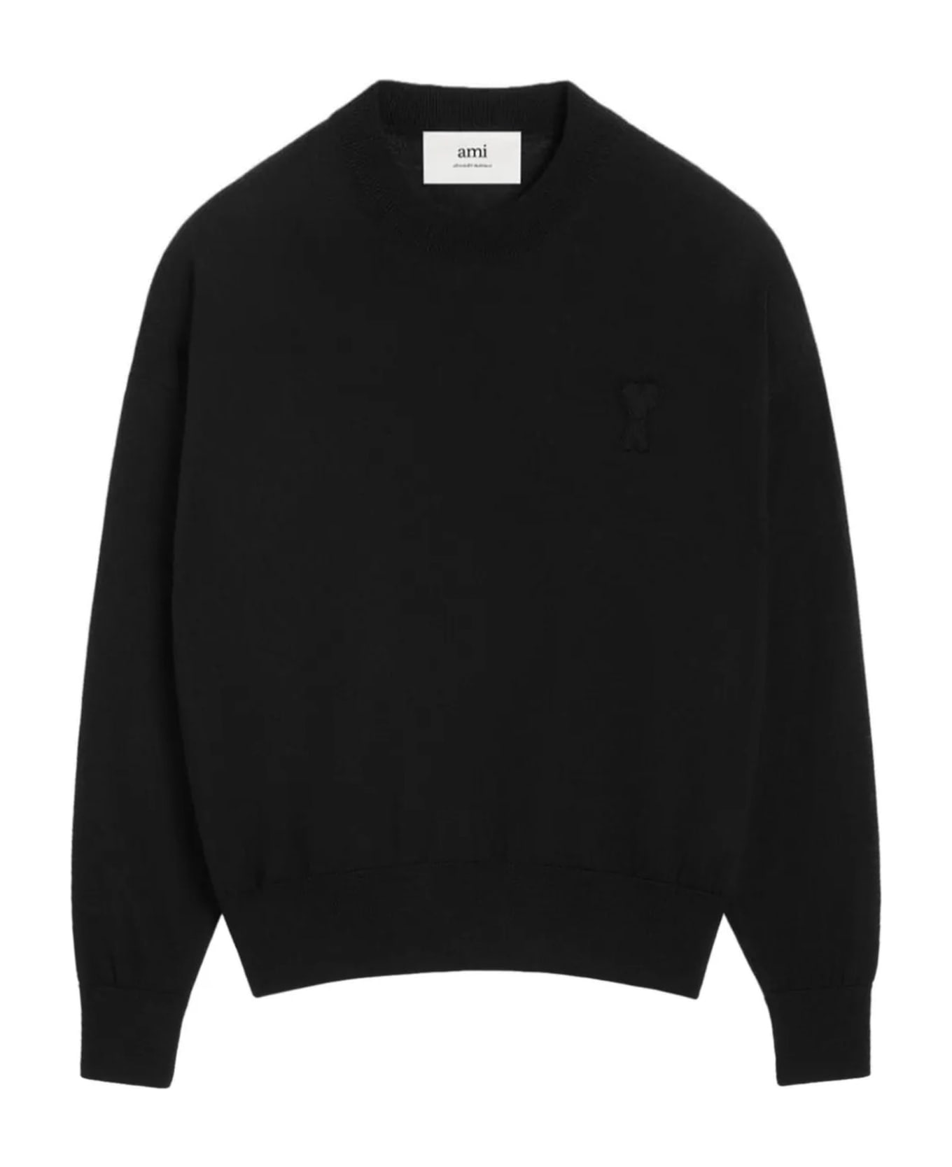 Ami Alexandre Mattiussi Ami Sweaters Black - Black