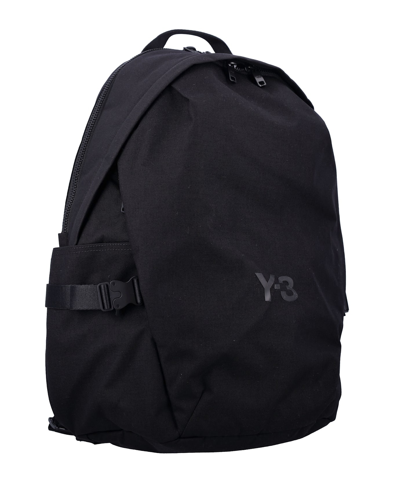 Y-3 Black Cordura Staple Backpack - BLACK