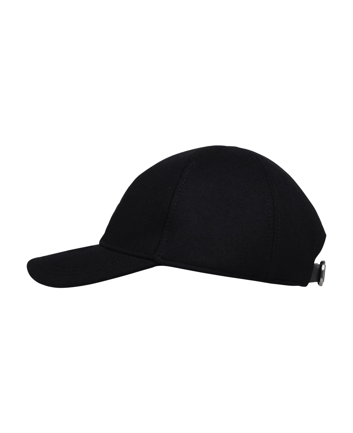 Jil Sander Black Cashmere Hat - Black 帽子