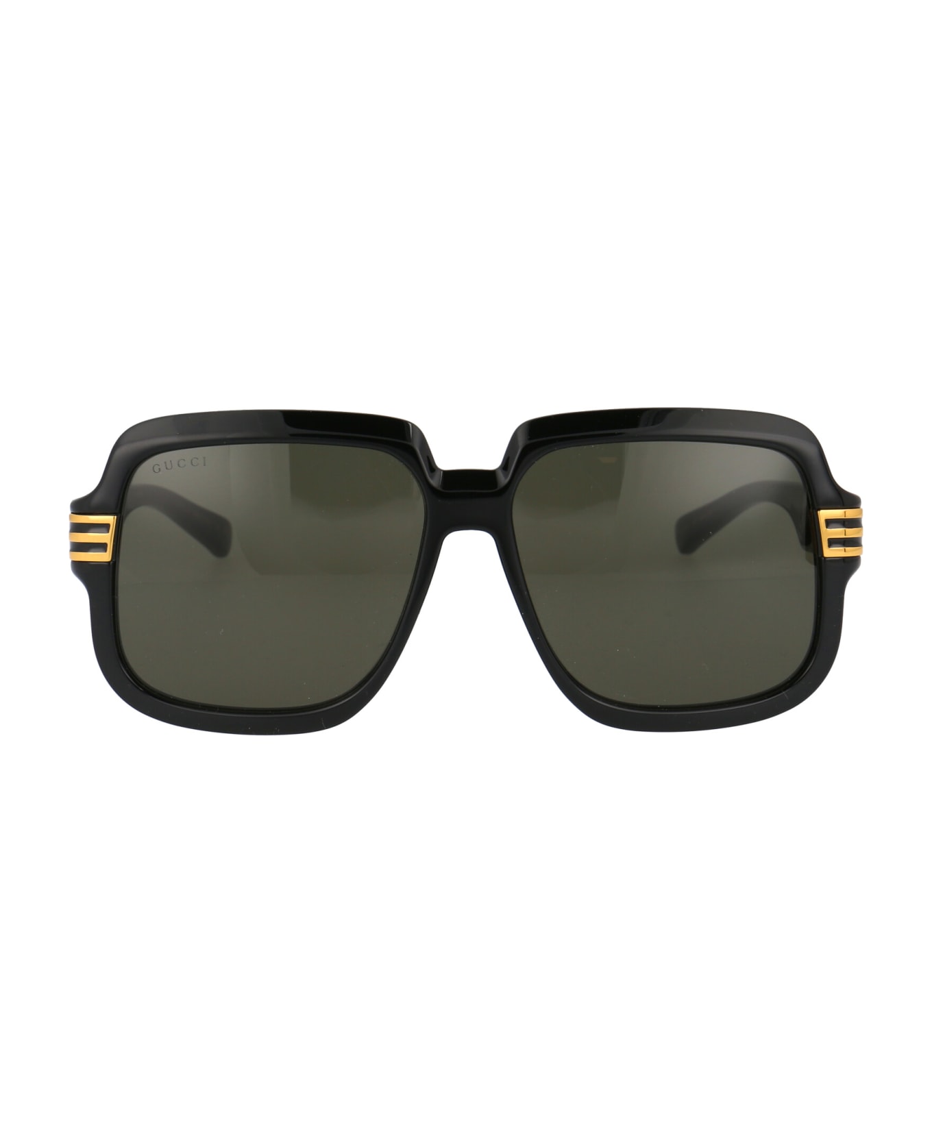 Gucci Eyewear Gg0979s Sunglasses - 001 BLACK BLACK GREY