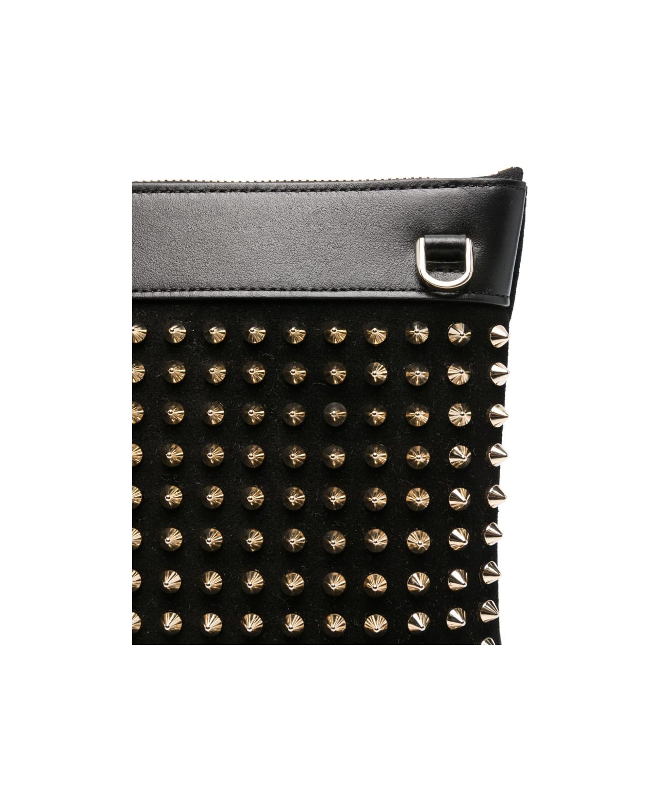 Christian Louboutin Funky Leahter Pouch - Black