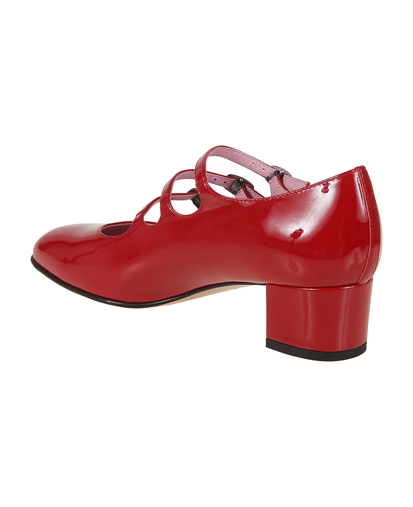 Carel Kina Patent Leather - Red Patent Leather