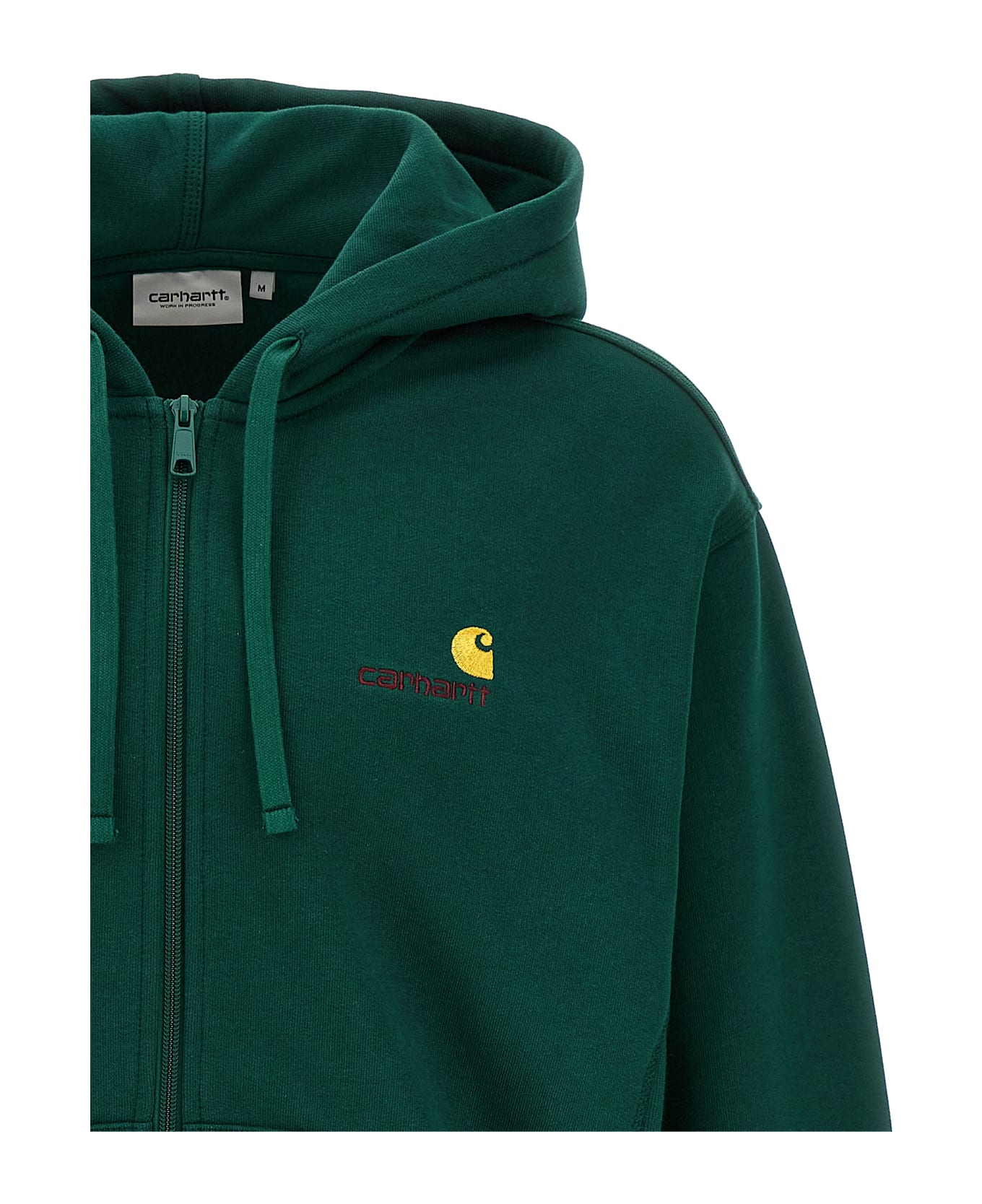Carhartt 
american Script
 Hoodie - Green