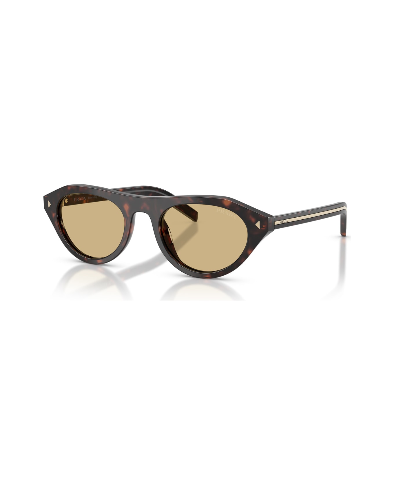 Prada Eyewear Prada Pr B15s 17n70r Root Tartarugato Sunglasses - Havana