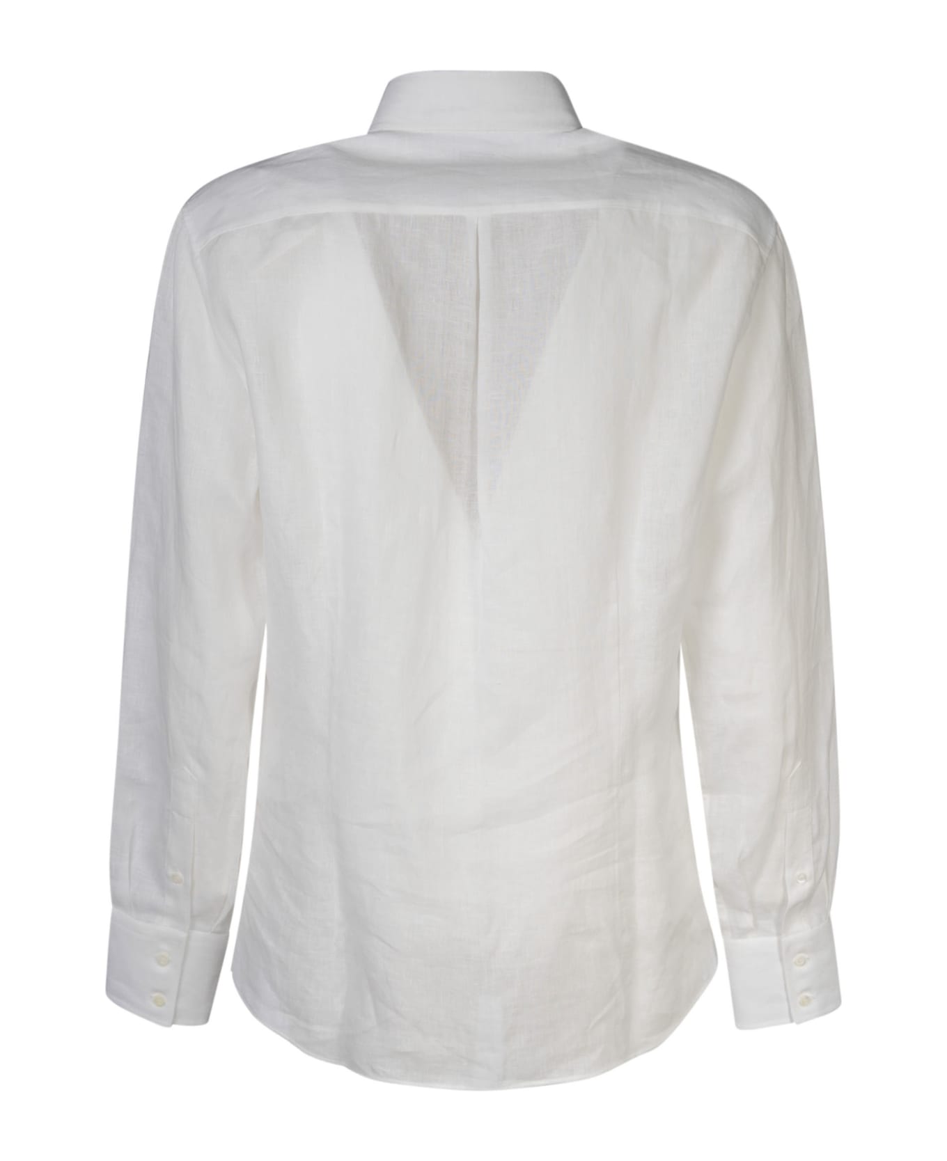 Brunello Cucinelli Long-sleeved Shirt - White