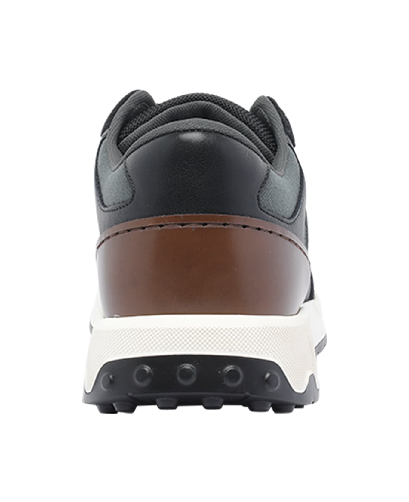 Tod
s Leather And Technical Fabric Sneakers - Grey