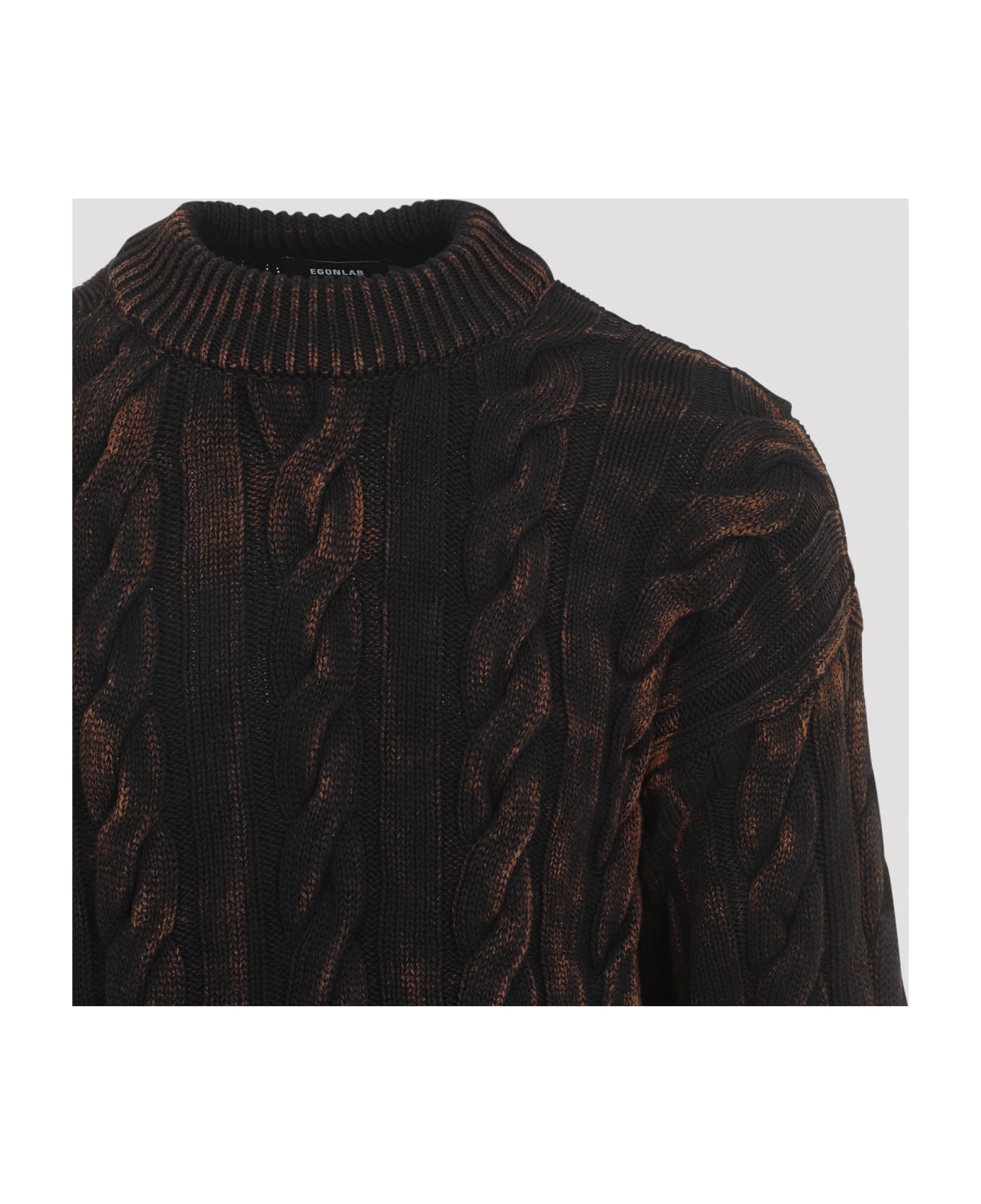 Egonlab Oversized Knit Sweater - Black