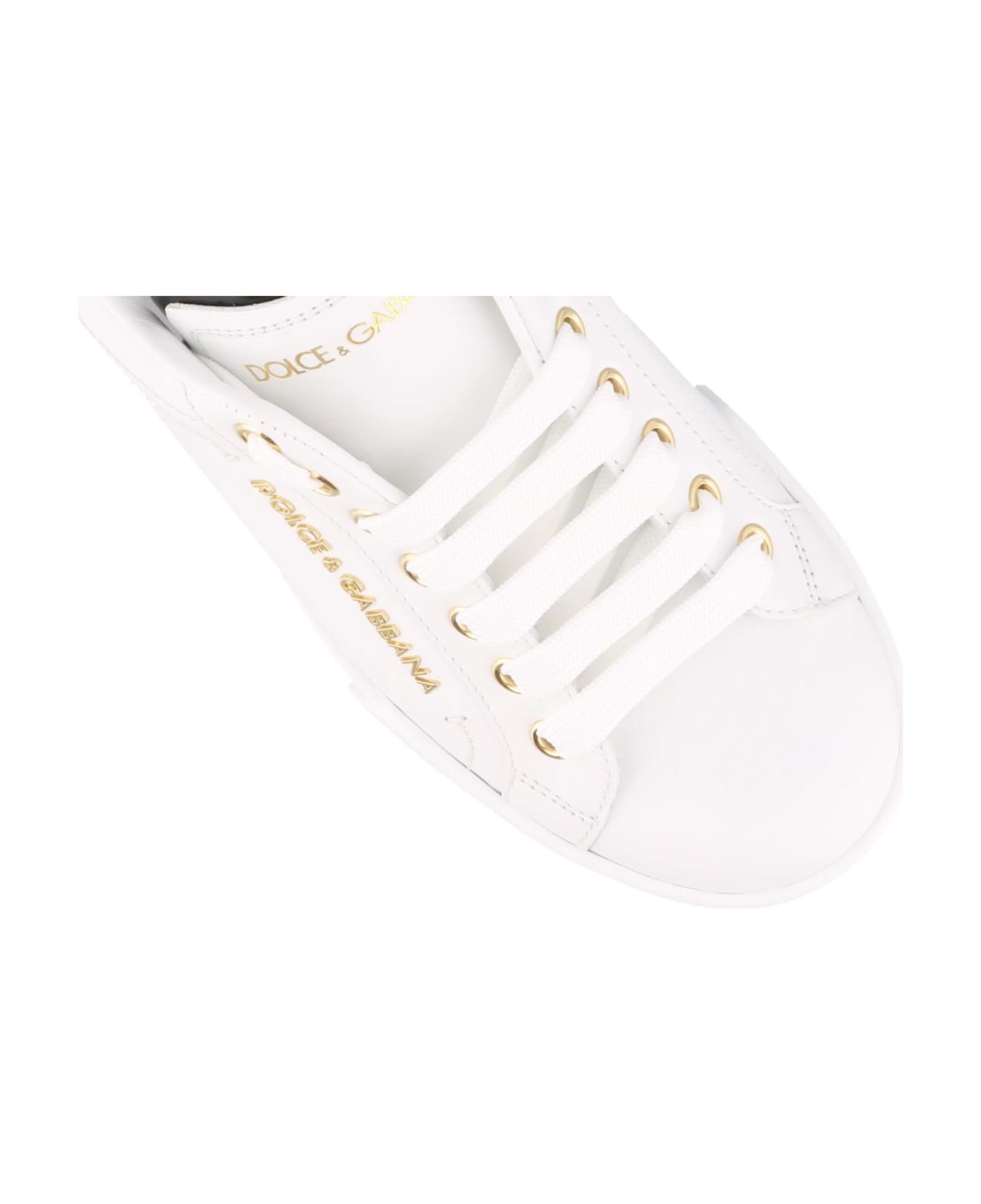 Dolce & Gabbana Portofino Sneakers - Bianco
