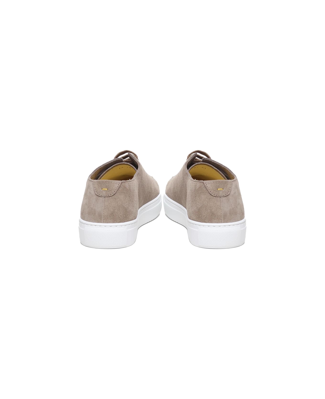Doucal's Suede Sneakers - Camel
