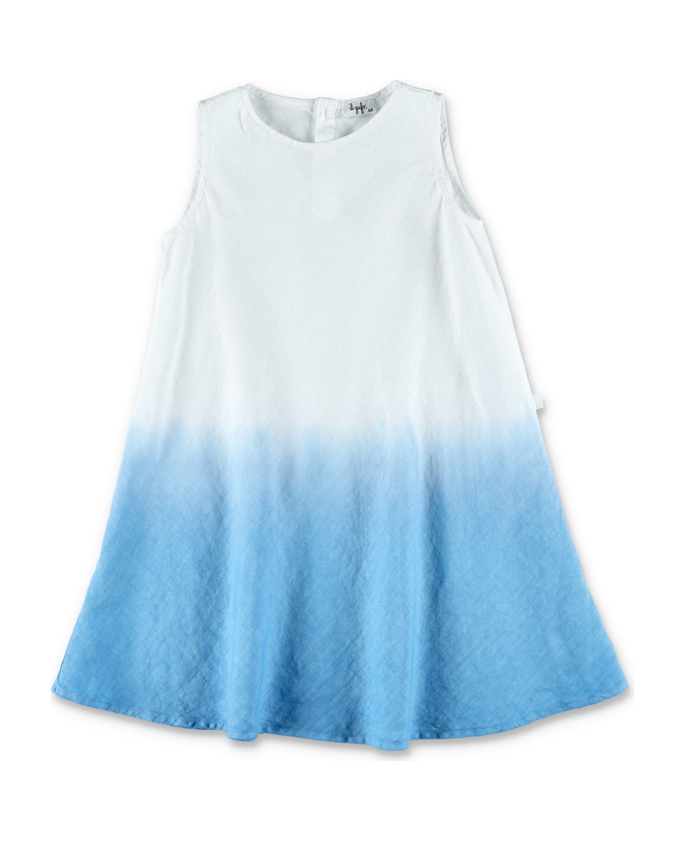 Il Gufo Gradient Linen Dress - WHITE ワンピース＆ドレス