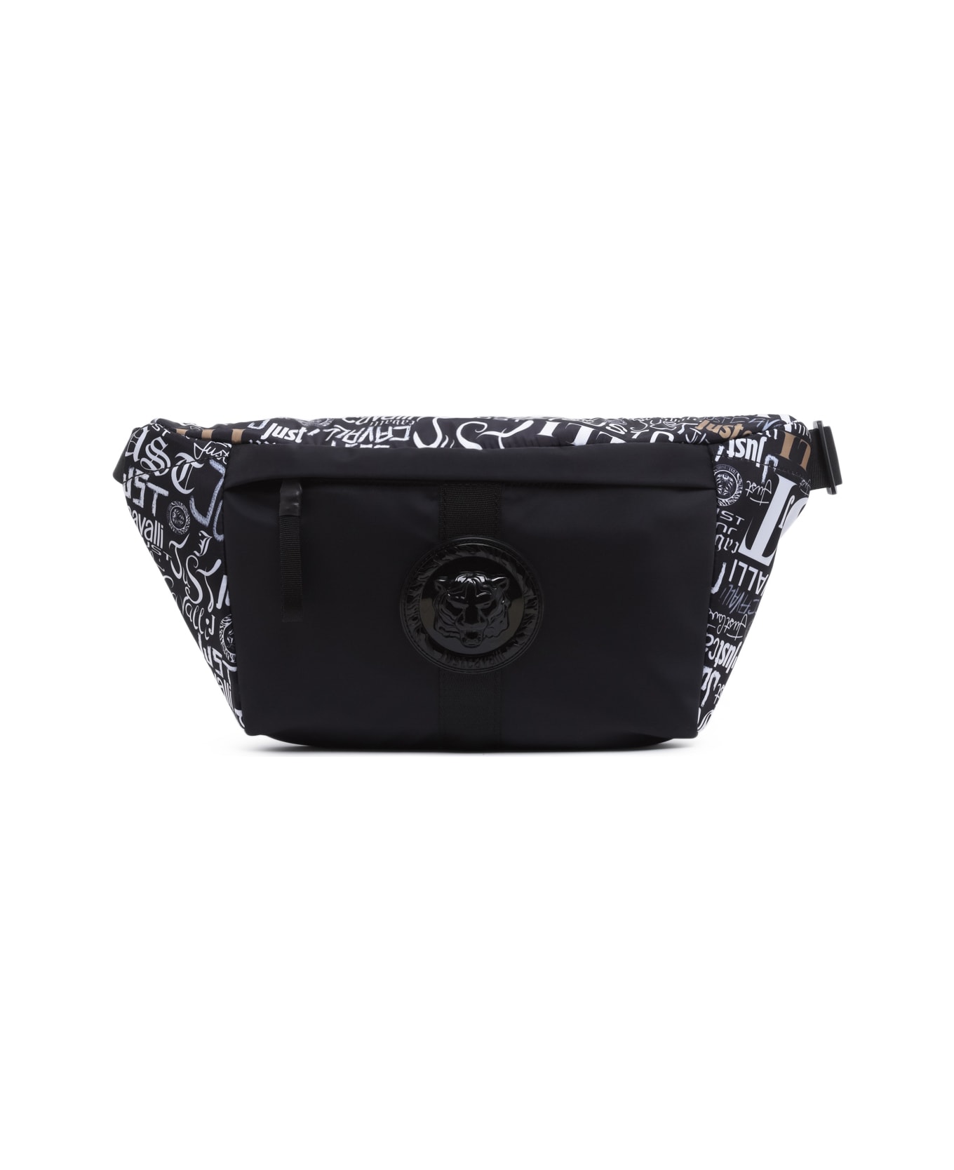 Just Cavalli Black Waist Bag - Black