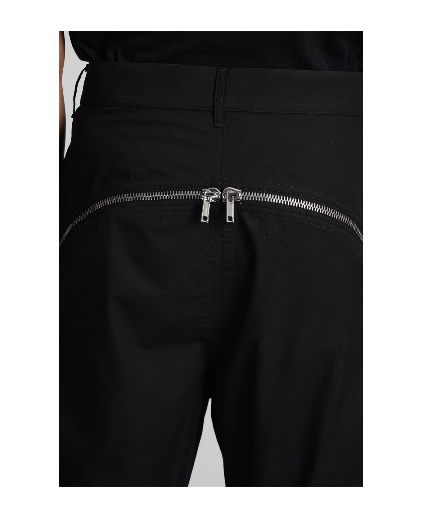 Rick Owens Bolan Banana High-waist Zip-detailed Trousers - black