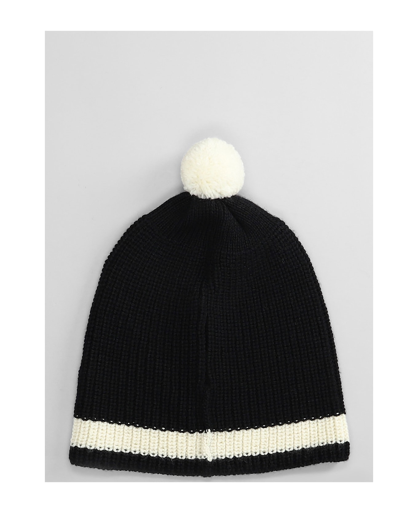 Bode Hats In Black Wool - black
