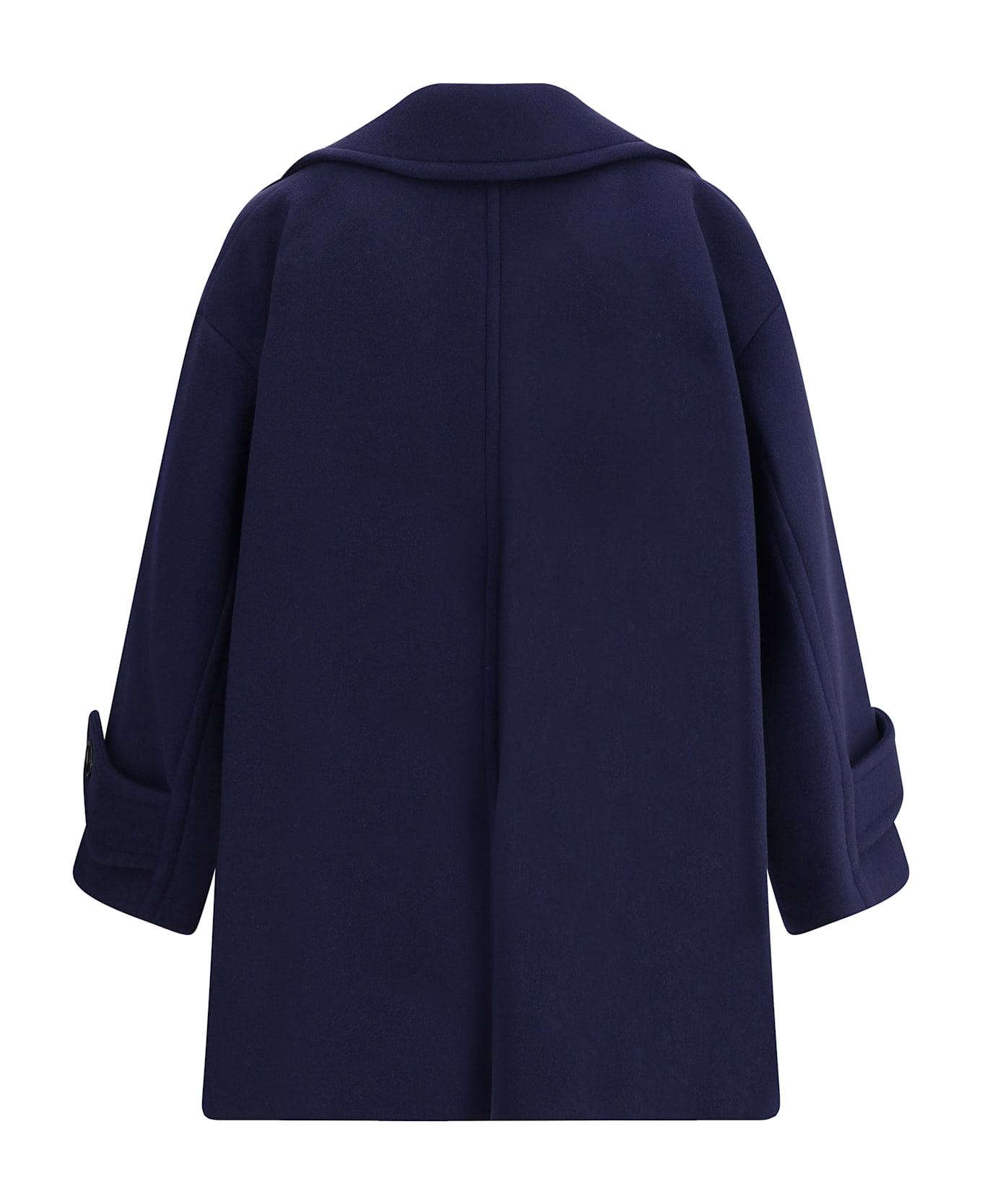 Chloé Oversized Double Breasted Wool Coat