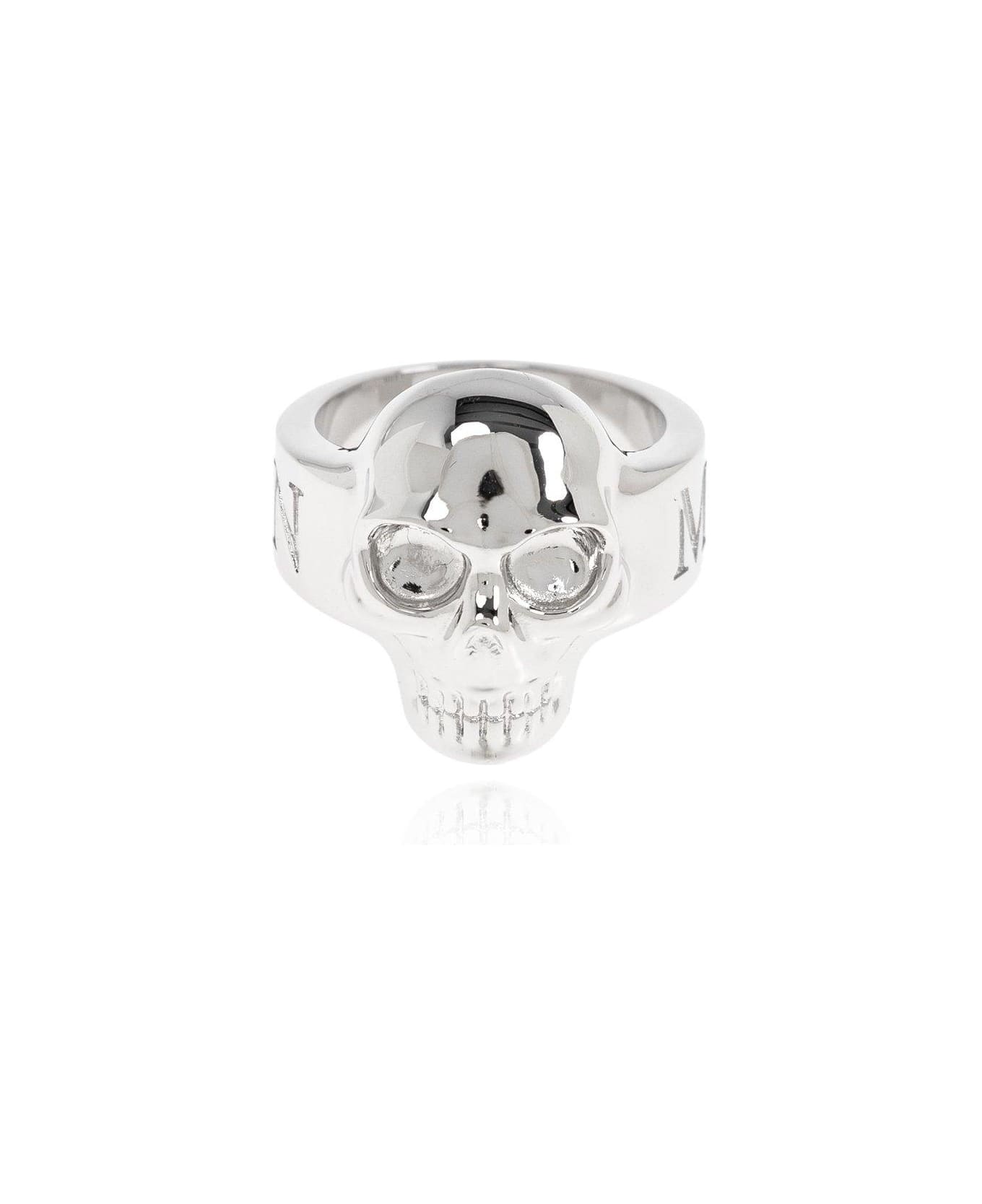 Alexander McQueen Skull Slip-on Ring - Silver