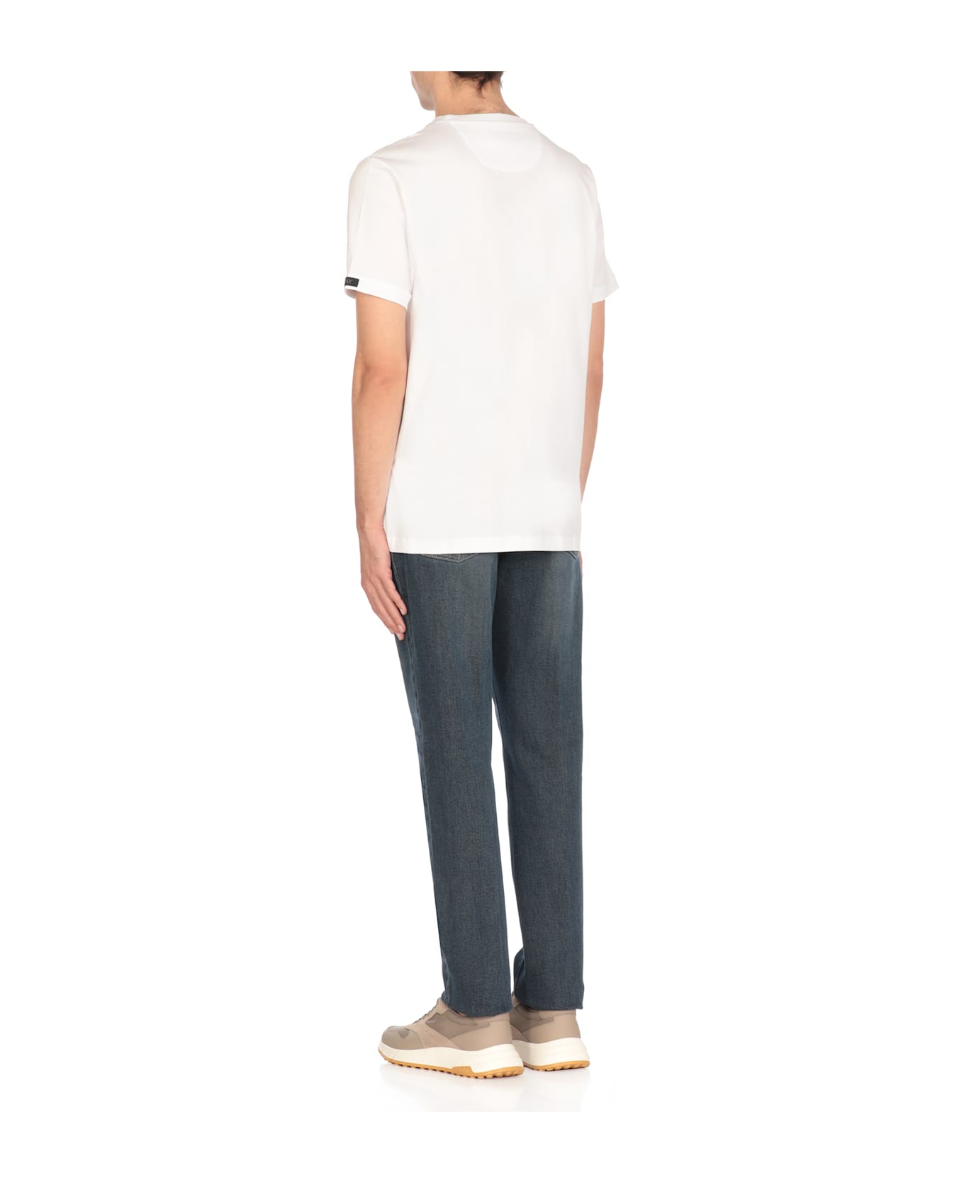Fay Cotton T-shirt - White