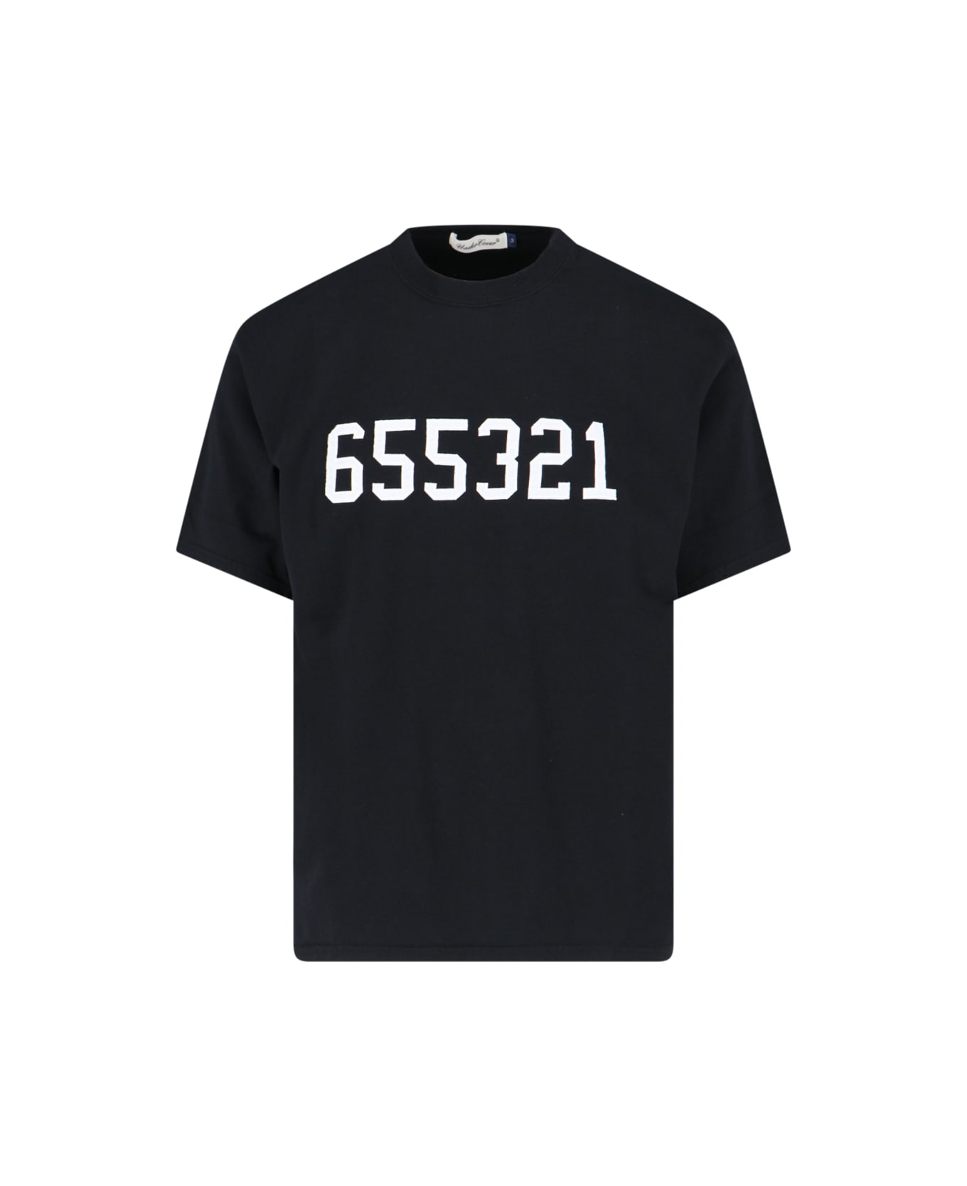 Undercover Jun Takahashi '655321' T-shirt - Black   シャツ