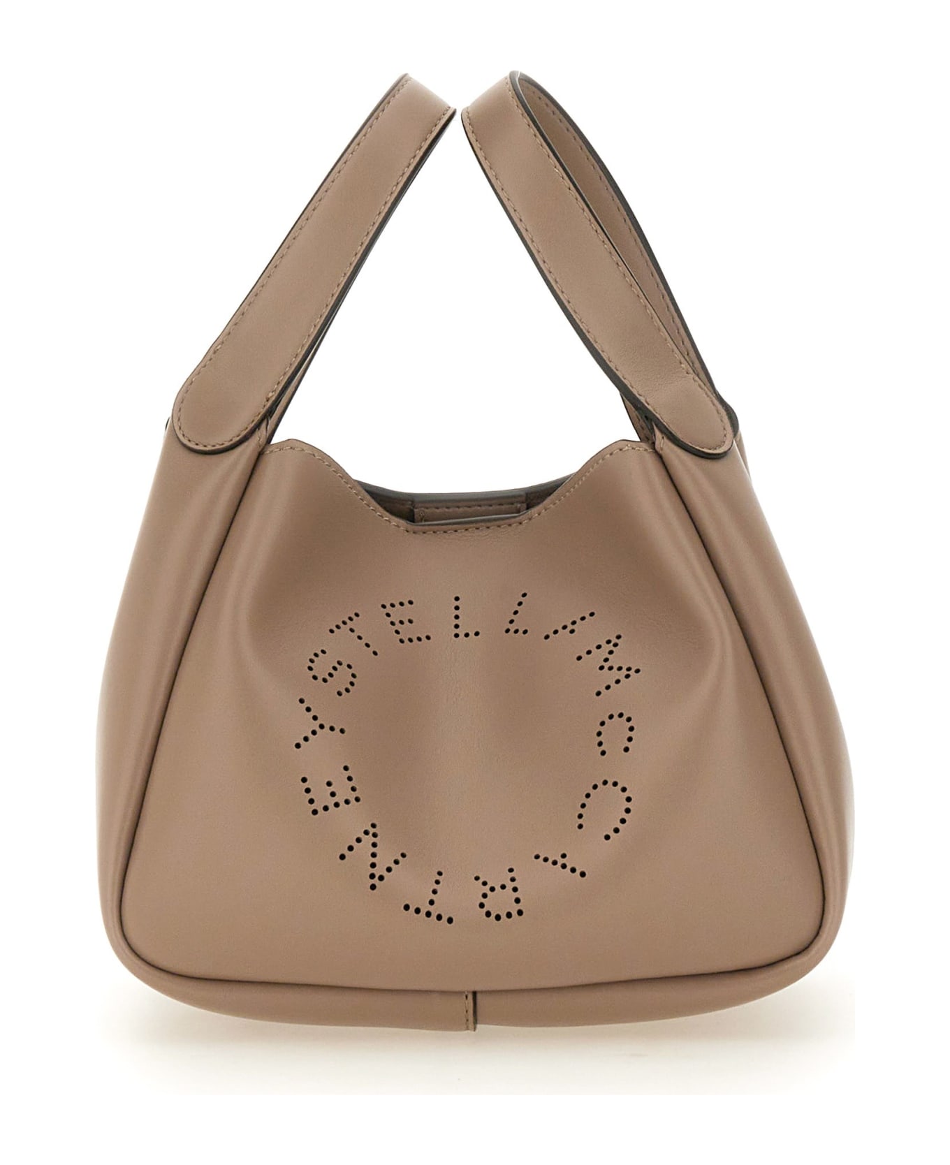 Stella McCartney Shoulder Bag With Logo - BEIGE