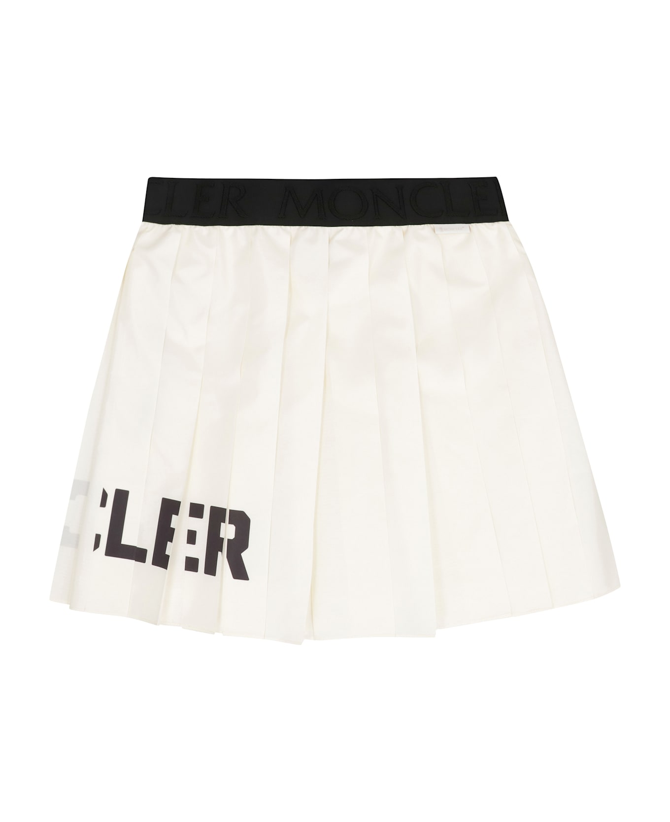Moncler Pleated Skirt - White