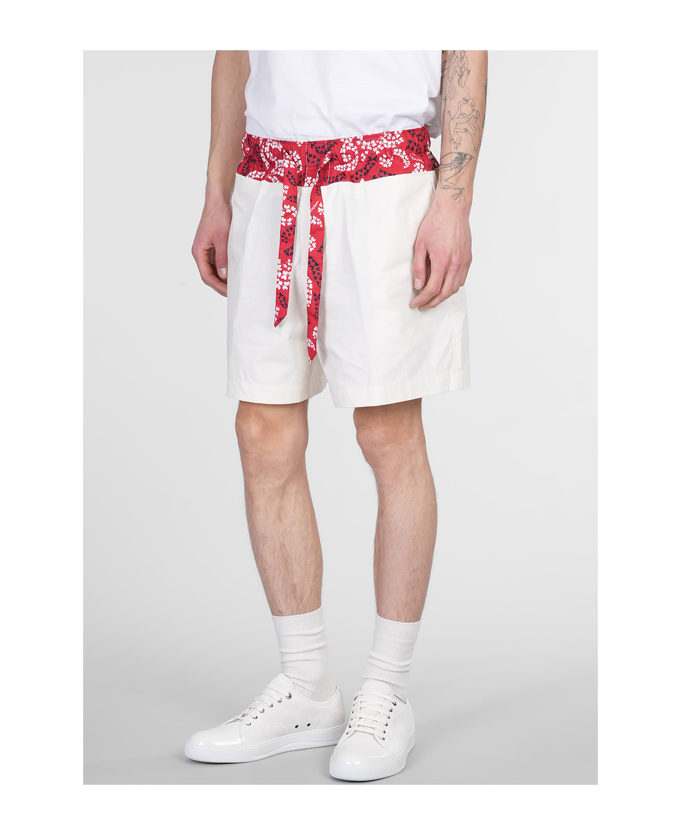 Lanvin Shorts In Beige Cotton - beige