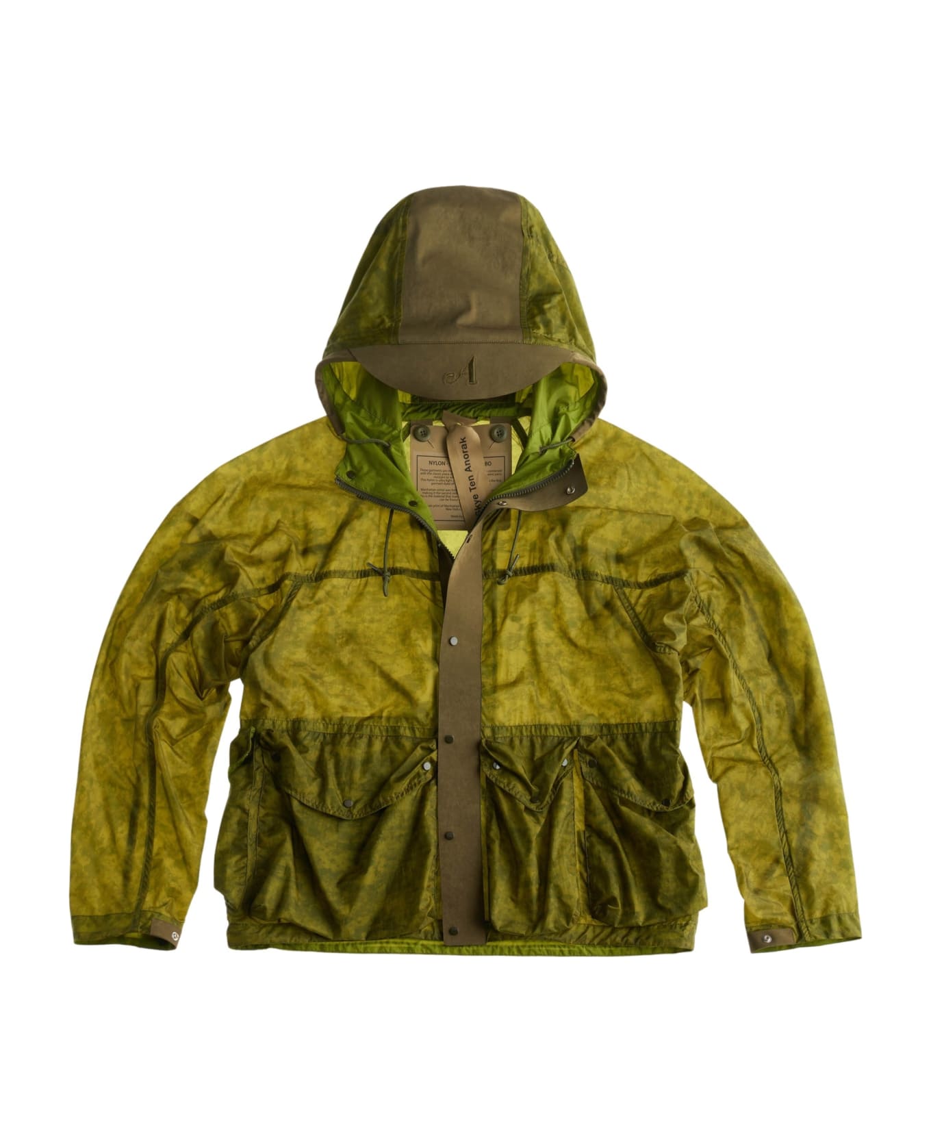 Ten C Skye Ten Anorak - Green