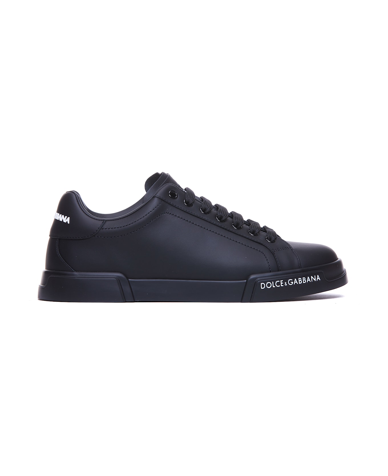 Dolce & Gabbana Portofino Sneakers - BLACK