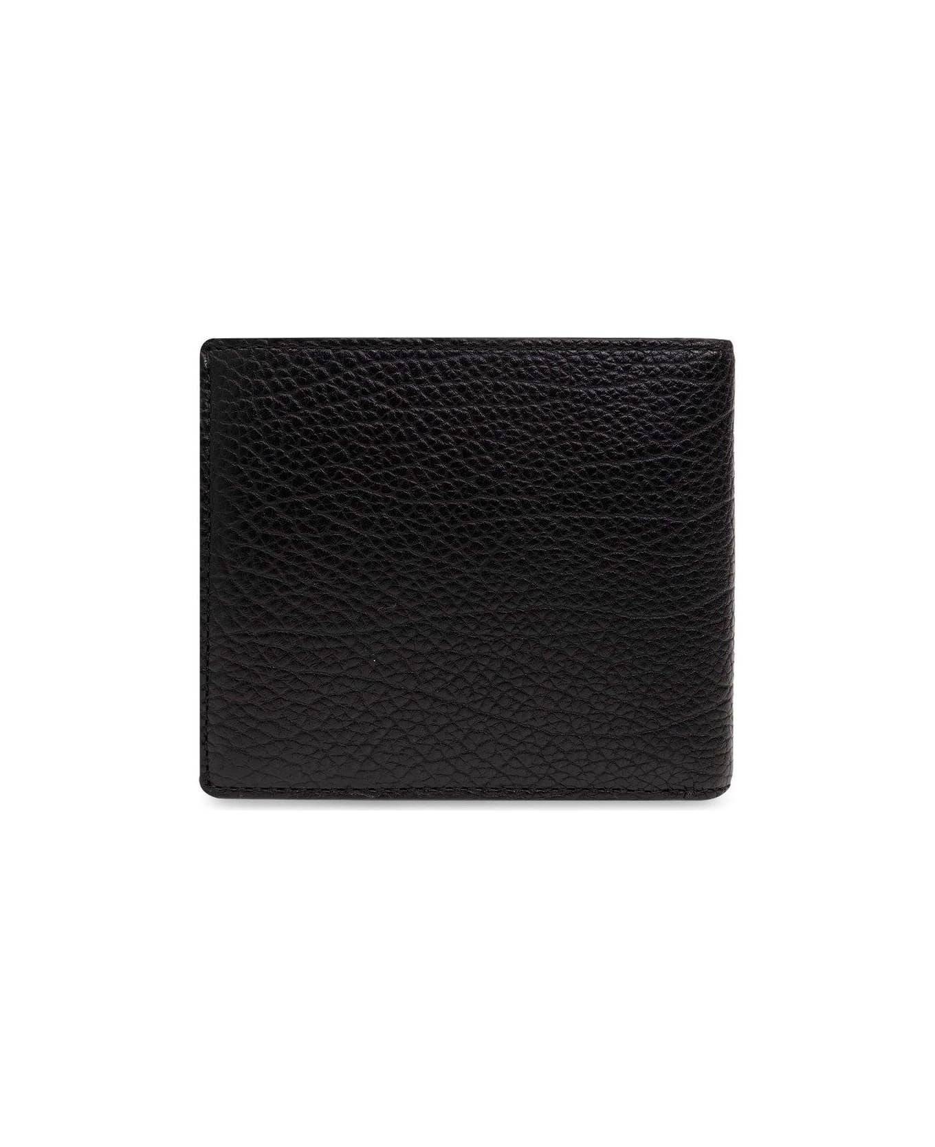 Burberry B-cut Bi-fold Wallet - Black