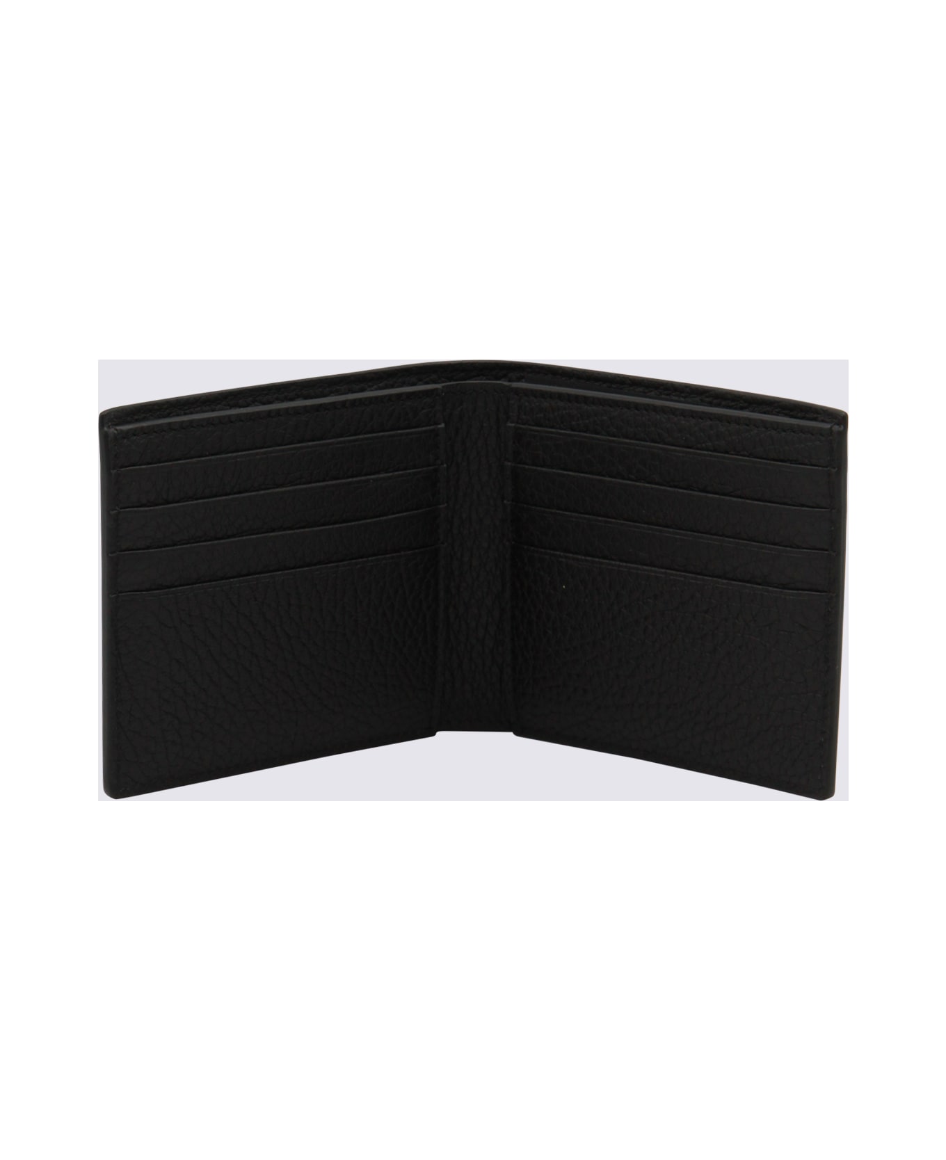 Tom Ford Black Leather Wallet - Black
