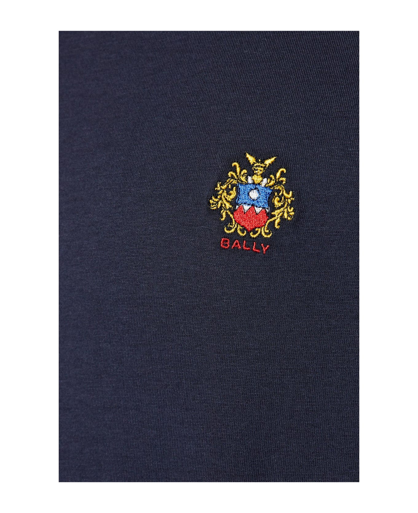 Bally T-shirt With Logo - Navy
