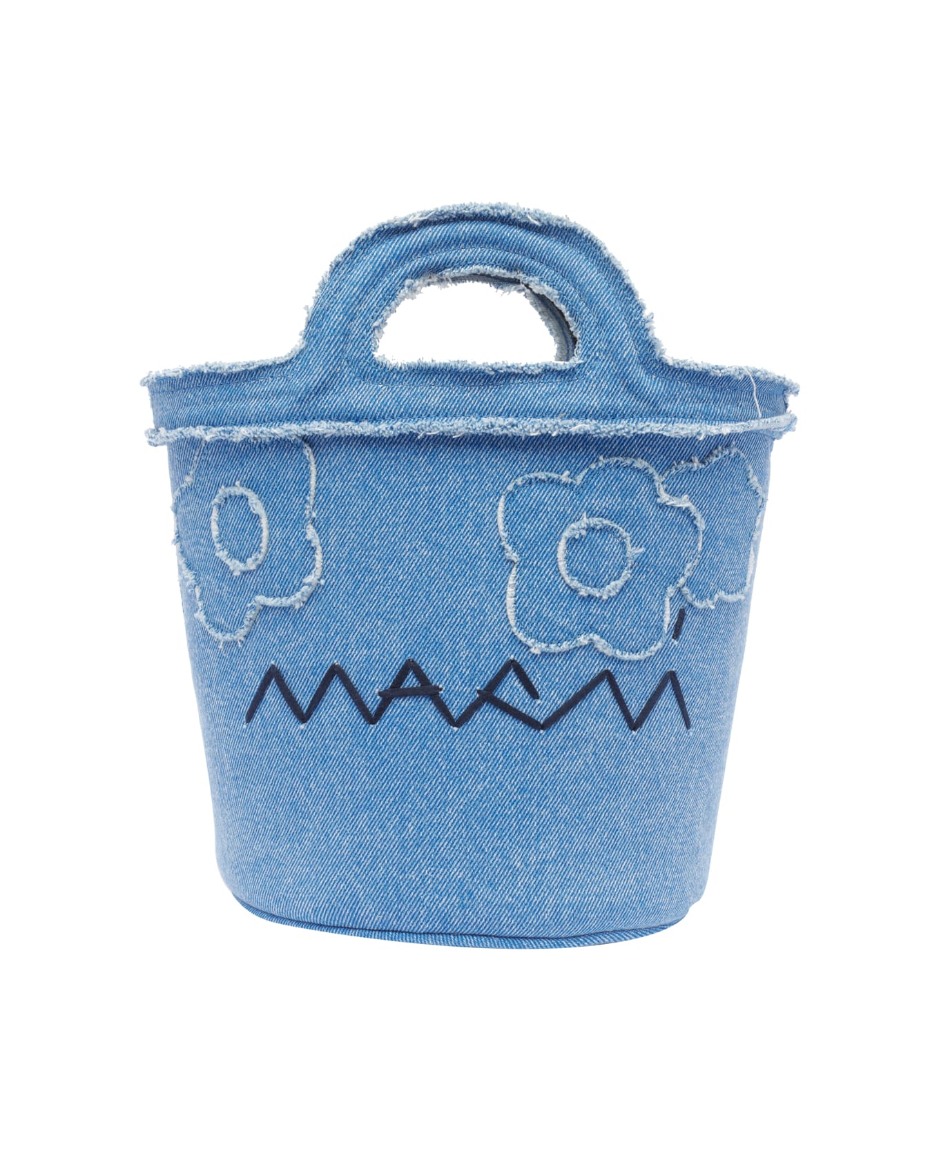 Marni Mini Tropicalia Bucket Bag - COBALT