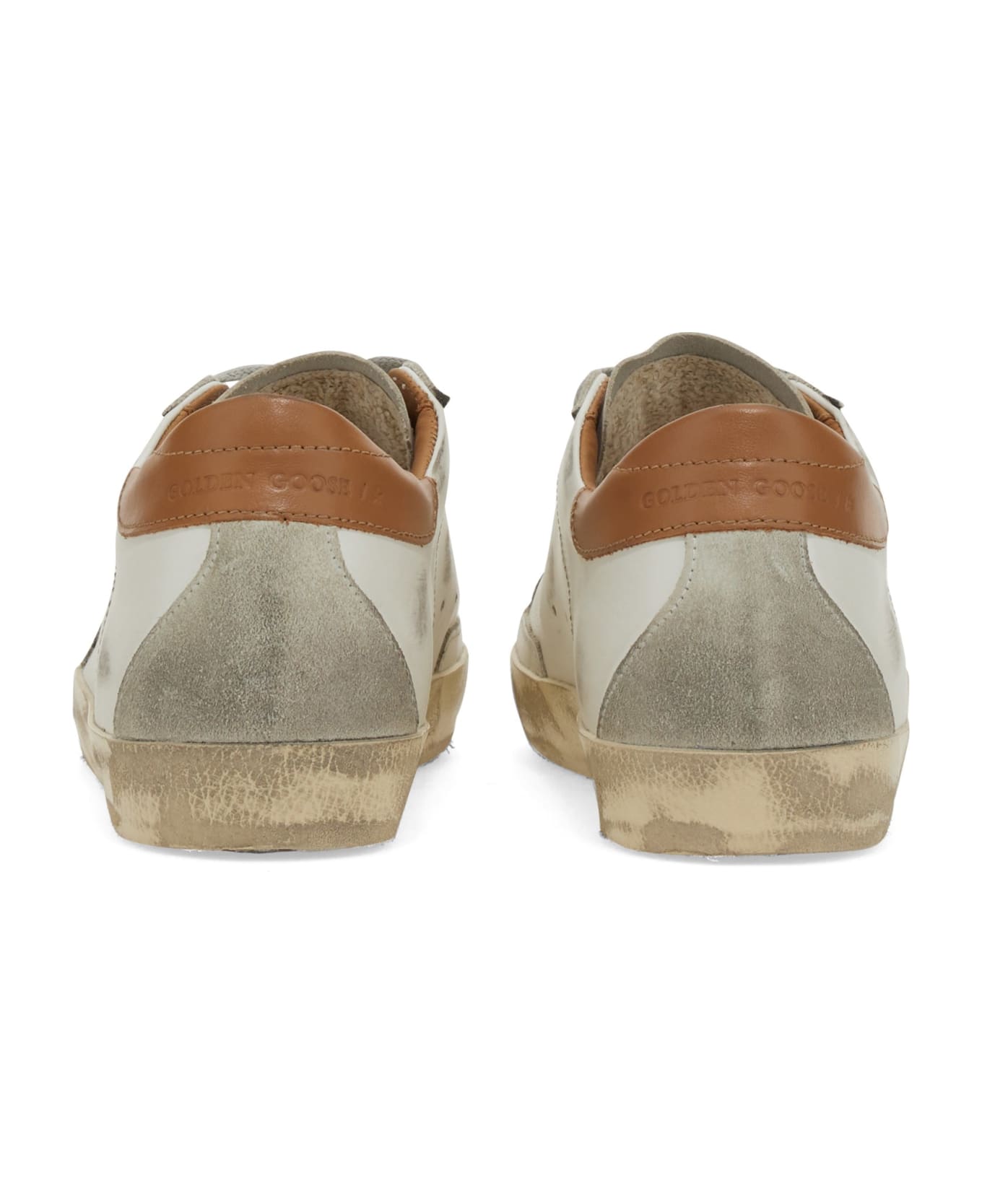 Golden Goose Superstar Sneaker - White/ice/light brown