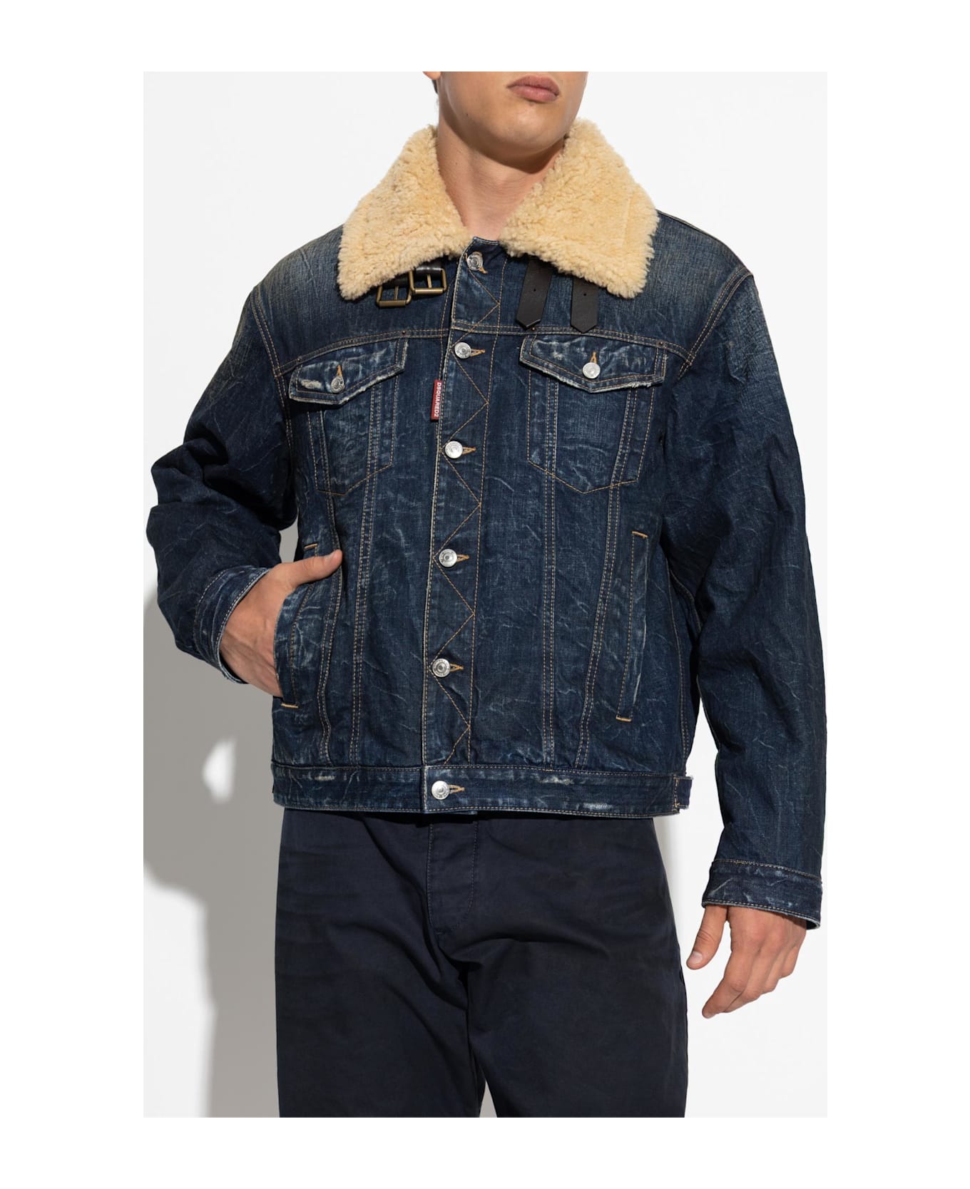 Dsquared2 Denim Jacket - BLUE