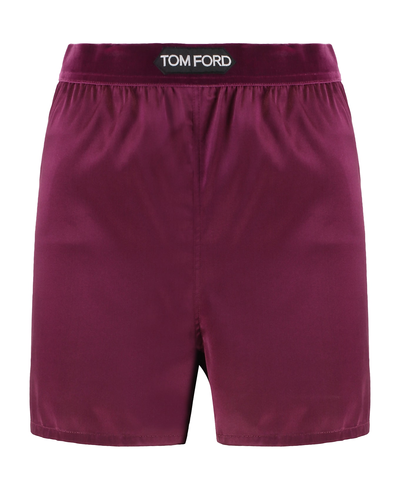 Tom Ford Silk Shorts - purple