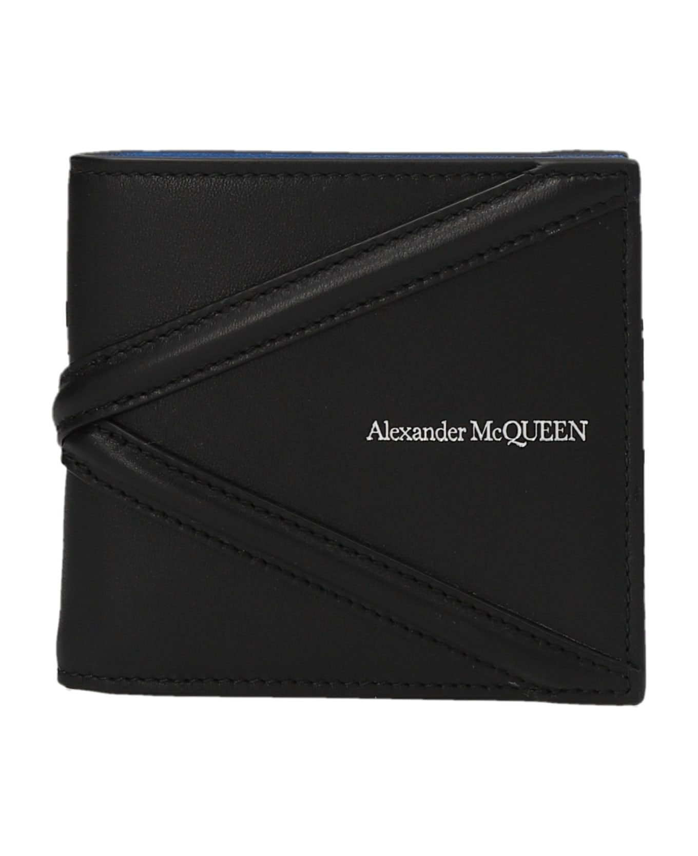 Alexander McQueen 'the Harness' Wallet - Black  