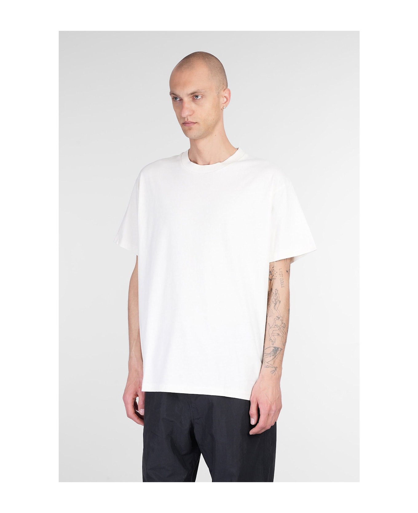 John Elliott T-shirt In Beige Cotton - beige