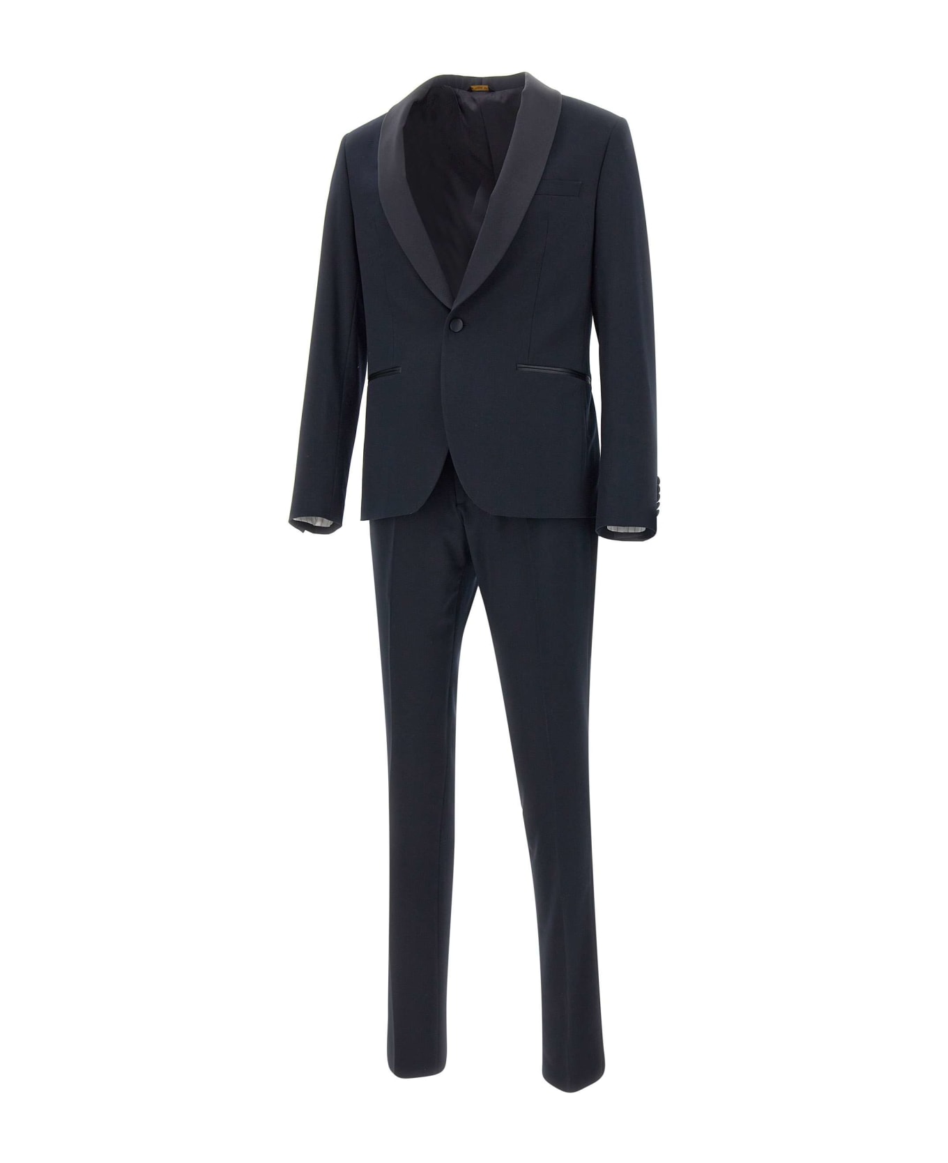 Manuel Ritz Two-piece Formal Suit - BLUE
