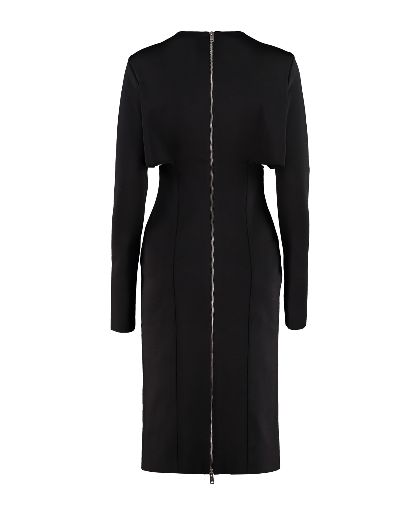 Givenchy Jersey Sheath Dress - black ワンピース＆ドレス