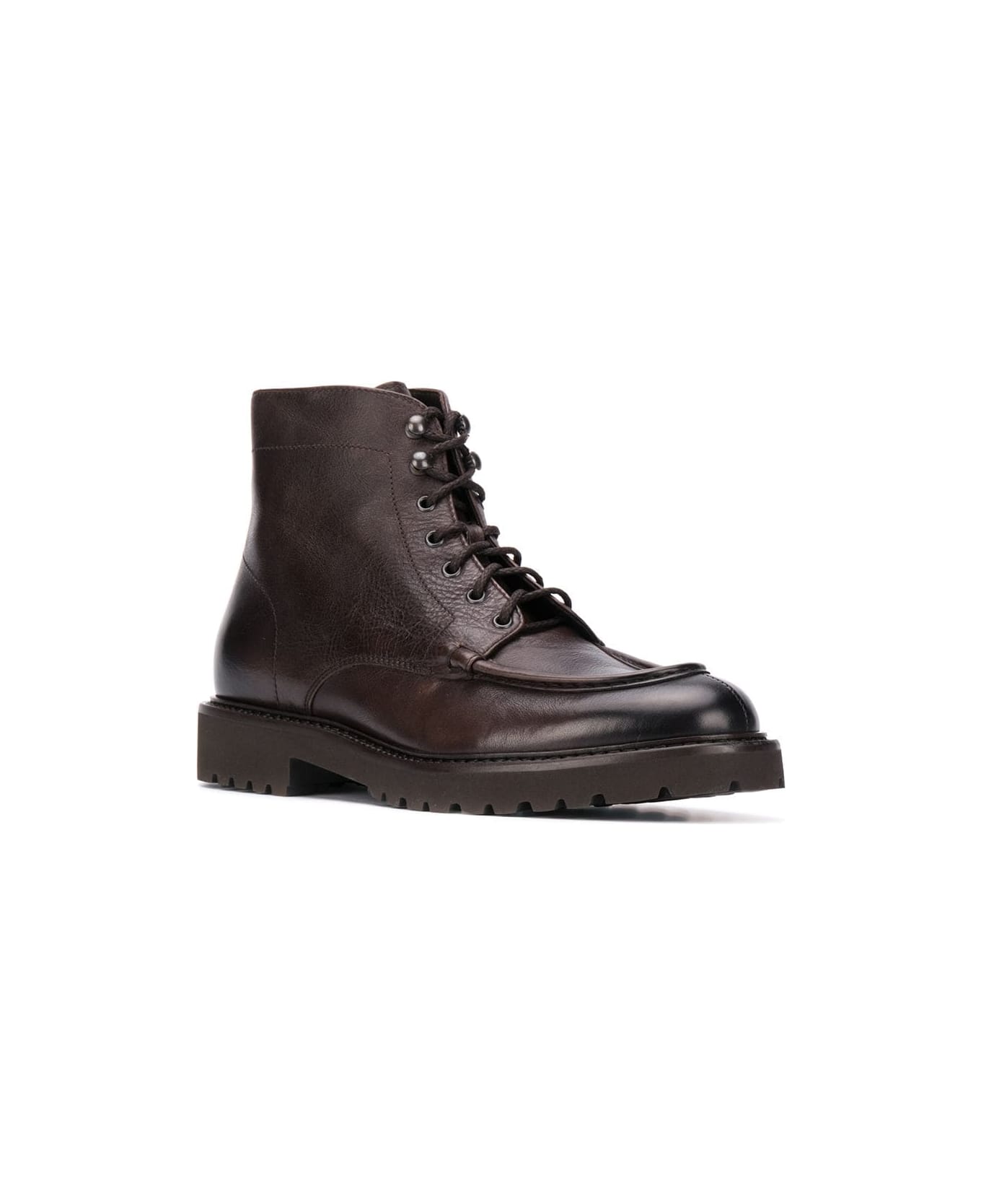 Doucal's Triumph Broadside Derby Boots - Brown