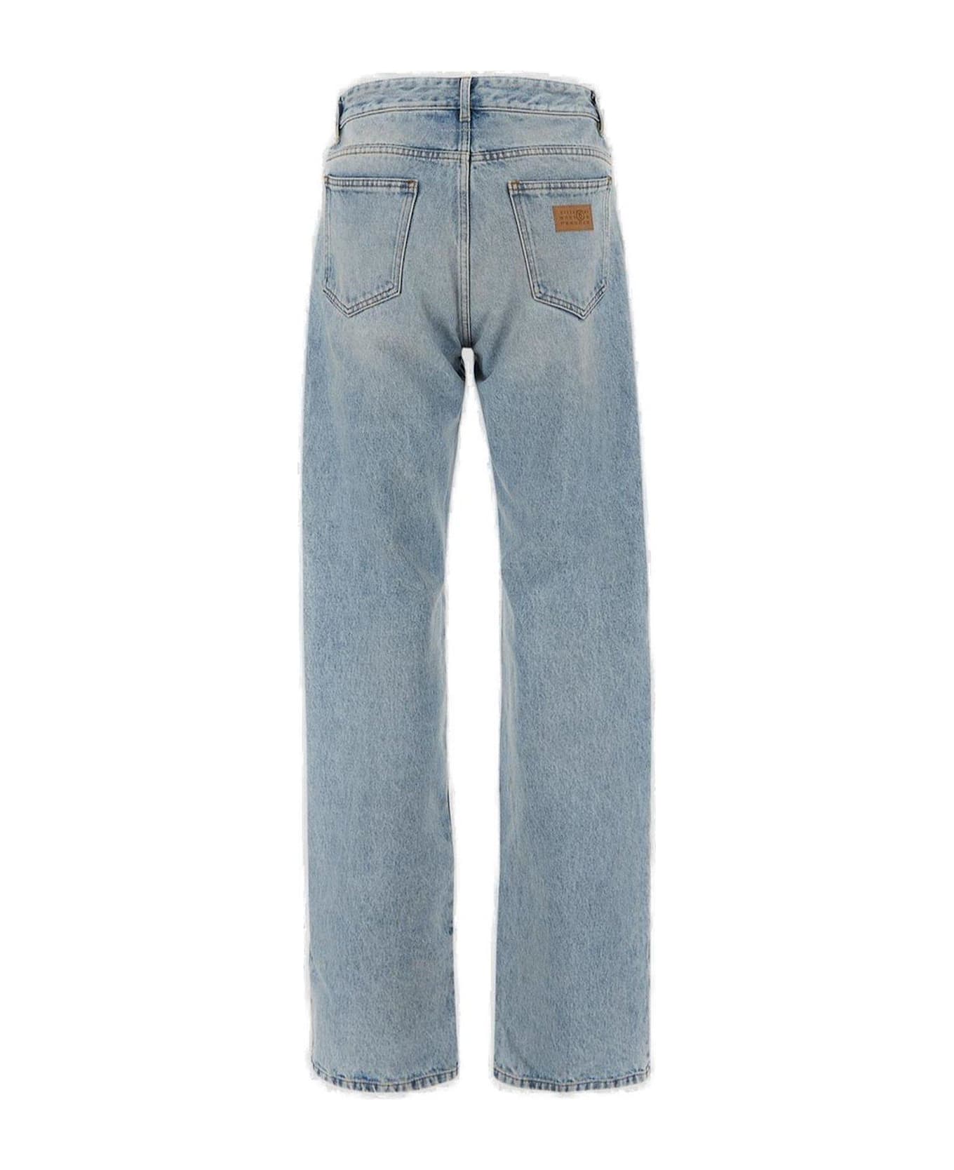 MM6 Maison Margiela Patchwork Jeans - BLUE
