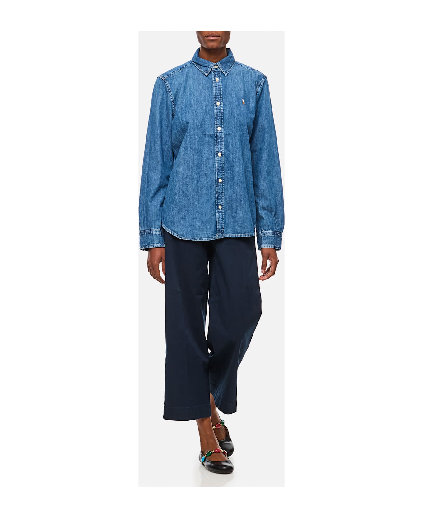 Polo Ralph Lauren Long Sleeve Shirt - Blue