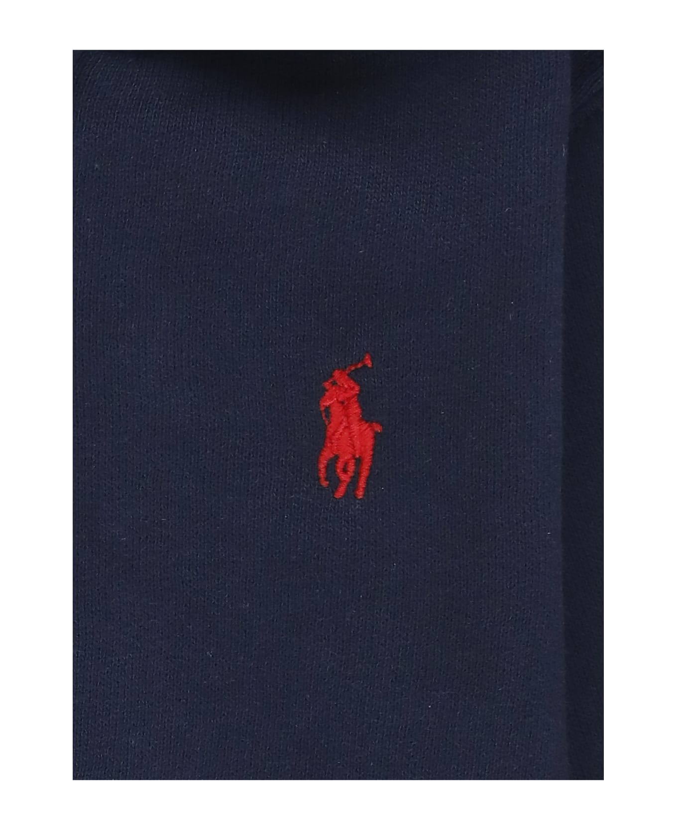 Ralph Lauren Hoodie With Pony - Blue